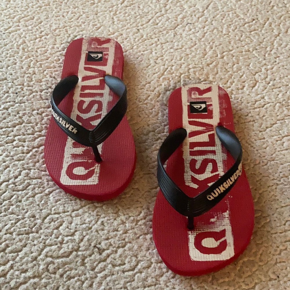 QUIKSILVER boy’s FLIP FLOPS